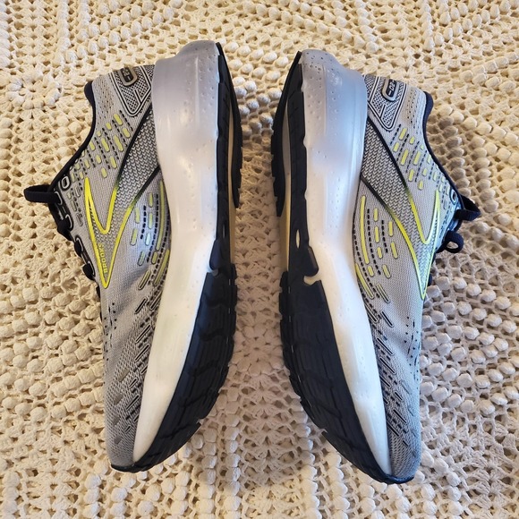 Brooks Glycerin 20 Shoes Womens Size 7.5 Gray Blue Running Sneakers Comfort - Picture 3 of 7